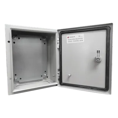Gabinete de Acero IP66 / IK10 / 250 x 300 x 150 mm / Carga 30 kg / Placa Montaje 200 x 265 mm / Cerradura con Llave, imagen 4