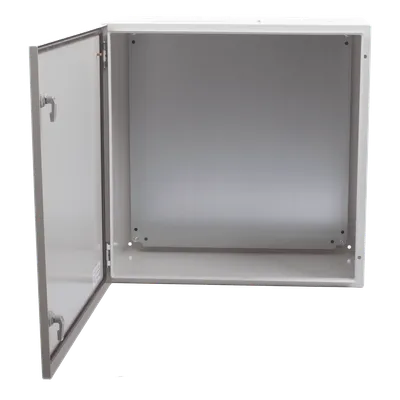 Gabinete de Acero para Intemperie / IP66 / IK10 / 600 x 600 x 300 mm / Carga 50 kg / Placa Trasera Metálica, imagen 4