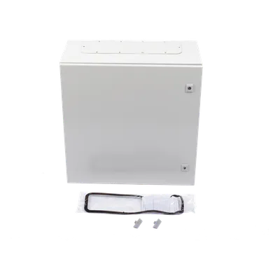 Gabinete de Acero para Intemperie / IP66 / IK10 / 600 x 600 x 300 mm / Carga 50 kg / Placa Trasera Metálica, imagen 6