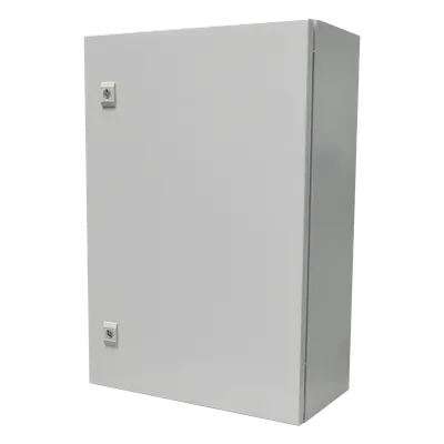 Gabinete de Acero para Intemperie / IP66 / IK10 / 500 x 700 x 250 mm / Placa Trasera Galvanizada / Cerradura con Llave, imagen 4