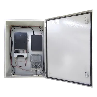 Gabinete de Acero para Intemperie / IP66 / IK10 / 500 x 700 x 250 mm / Placa Trasera Galvanizada / Cerradura con Llave, imagen 5