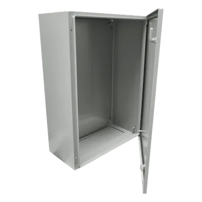 Gabinete de Acero para Intemperie / IP66 / IK10 / 500 x 700 x 250 mm / Placa Trasera Galvanizada / Cerradura con Llave, imagen 6