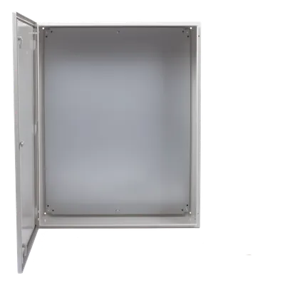 Gabinete de Acero IP66 Uso en Intemperie (800 x 1000 x 300 mm) con Placa Trasera Interior Metálica y Compuerta Inferior Atornillable (Incluye Chapas y Llaves T)., imagen 3