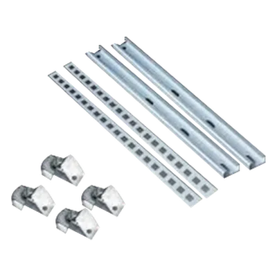 Herrajes de Fijación para Gabinete / Acero Galvanizado / Sujeción 600 mm / Poste hasta 152.4 mm (6') / Ancho Gabinete 600 mm, imagen 2