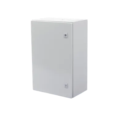 Gabinete de Acero IP66 / 400 x 600 x 250 mm / IK10 / Placa Trasera Metálica 2 mm / Cerradura con Llave / Tapa Inferior Atornillable, imagen 4