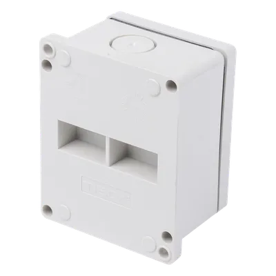 Caja de Interconexión / 6 Terminales / IP65 / 110 VCA / 12-24 VCC / 91 x 75 x 43 mm (3.58 x 2.95 x 1.69 in), imagen 3
