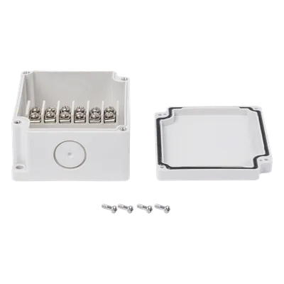 Caja de Interconexión / 6 Terminales / IP65 / 110 VCA / 12-24 VCC / 91 x 75 x 43 mm (3.58 x 2.95 x 1.69 in), imagen 4