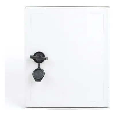 Gabinete de Poliéster / IP65 / 250 x 300 x 140 mm / Carga 30 kg / Placa Trasera Incluida / Cerradura con Llave, imagen 7