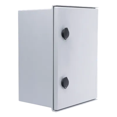 Gabinete de Poliéster / IP65 / 300 x 400 x 200 mm / Carga 30 kg / Placa Trasera Incluida / Cerradura con Llave, imagen 8