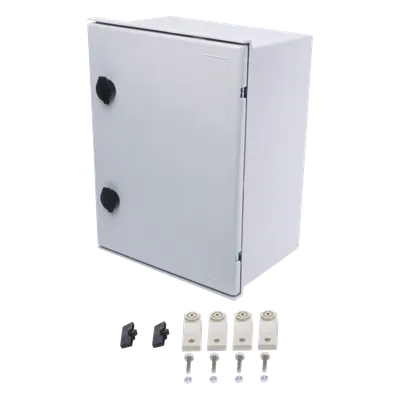 Gabinete de Poliéster / IP65 / 300 x 400 x 200 mm / Carga 30 kg / Placa Trasera Incluida / Cerradura con Llave, imagen 9