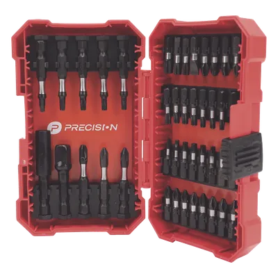Juego de Puntas para Taladro / 42 Piezas / Entrada Hexagonal 1/4" / Acero S2 / Estuche Resistente a Impactos, imagen 2
