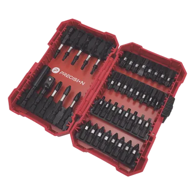 Juego de Puntas para Taladro / 42 Piezas / Entrada Hexagonal 1/4" / Acero S2 / Estuche Resistente a Impactos, imagen 3