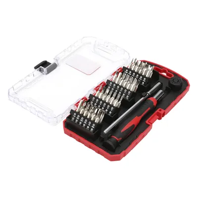 Juego de Desarmadores de Precisión / 51 Piezas / Acero Cromo-Vanadio / Extensor 115 mm / 48 Puntas Intercambiables / Estuche Plástico, imagen 3