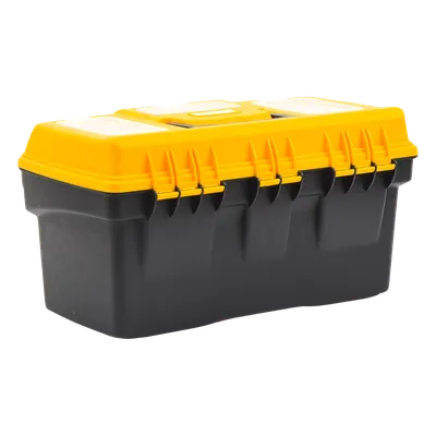 Caja Porta Herramientas / 17" / 44x26x23 cm / Polipropileno / 550 gr / Candado / Charola para Tornillos, imagen 5