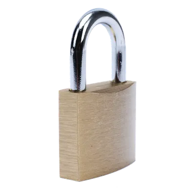 Candado de Seguridad / Cuerpo Latón 40 x 40 mm / Perno Doble Sujeción / Argolla 6.2 mm / 3 Llaves / 560 gr, imagen 3