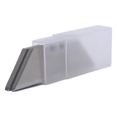 Navaja de Reemplazo / 0.5 mm Grosor / Acero Inoxidable / 10 Piezas / Uso Pesado, imagen 3
