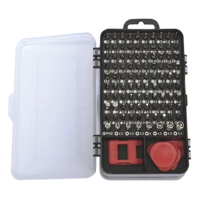 Juego de Reparación Electrónica / 115 Piezas / 98 Puntas de Precisión / Acero Cr-V / Estuche de Almacenamiento, imagen 2