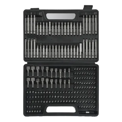 Juego de Puntas para Taladro / 208 Piezas / Entrada Hexagonal 1/4" / Acero Cr-V / Soporte Magnético con Liberación Rápida / Extensor Incluido / Estuche Organizador, imagen 3