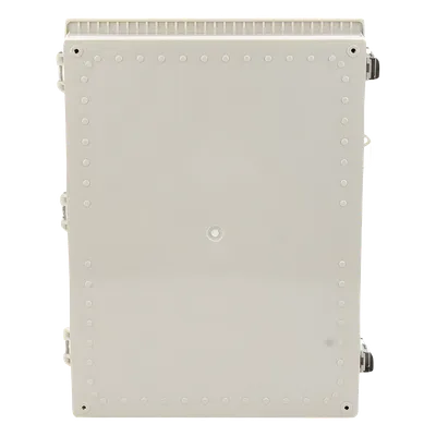 Gabinete Plástico ABS / Uso en Intemperie / 350 x 460 x 160 mm / Puerta Transparente de Policarbonato / Cierre con Broches Inoxidables / Compatible con Placa PST-3546-16EPL, imagen 3