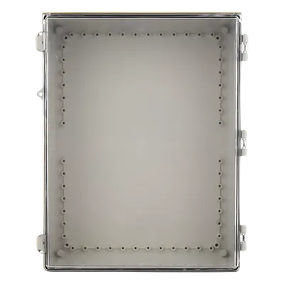 Gabinete Plástico ABS / Uso en Intemperie / 350 x 460 x 160 mm / Puerta Transparente de Policarbonato / Cierre con Broches Inoxidables / Compatible con Placa PST-3546-16EPL, imagen 5