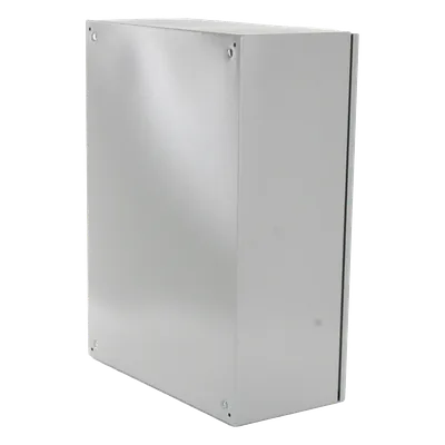 Gabinete de Acero para Exterior / IP55 / IK10 / 600 x 800 x 300 mm (23.6 x 31.5 x 11.8 in) / Ventilación con Filtro / Placa Trasera Galvanizada, imagen 2