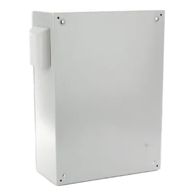 Gabinete de Acero para Exterior / IP55 / IK10 / 600 x 800 x 300 mm (23.6 x 31.5 x 11.8 in) / Ventilación con Filtro / Placa Trasera Galvanizada, imagen 3