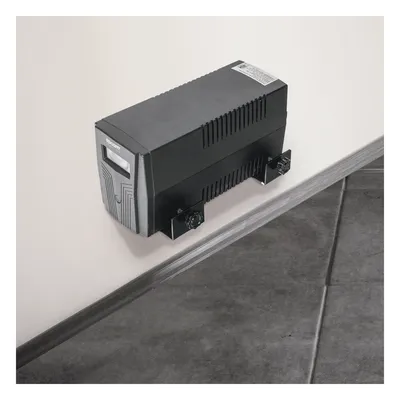 Kit de Ménsulas para Backup / 120 x 120 mm (4.7 x 4.7 in) / Soporte 100 mm (3.9 in) / Montaje en Pared / Metal Negro, imagen 7