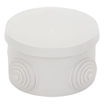 Caja de Derivación Circular / 4 Glándulas de Goma Ajustables / IP55 / -40 a 120°C / 70 mm Diámetro x 48 mm Alto, imagen 4