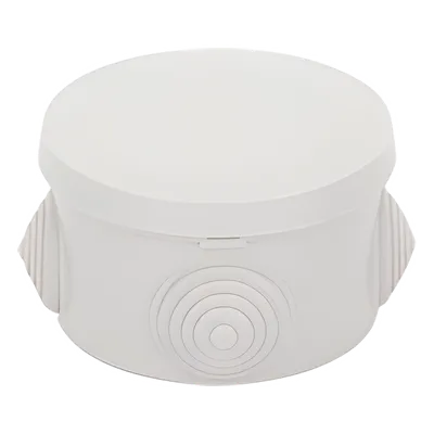 Caja de Derivación Circular / 4 Glándulas de Goma Ajustables / IP55 / -40 a 120°C / 70 mm Diámetro x 48 mm Alto, imagen 5