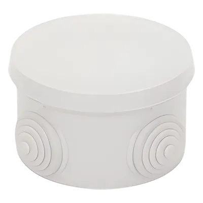 Caja de Derivación Circular / 4 Glándulas de Goma Ajustables / IP55 / -40 a 120°C / 70 mm Diámetro x 48 mm Alto, imagen 6
