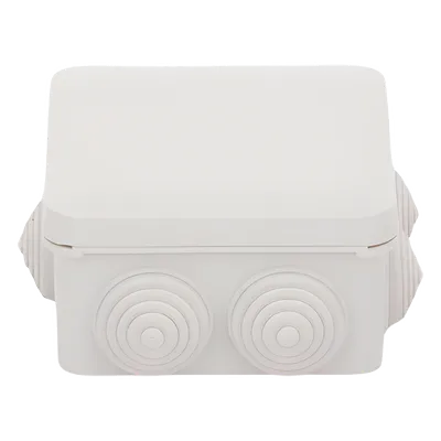 Caja de Derivación Estanca / 7 Glándulas de Goma / IP55 / 89 x 89 x 50 mm / -40 a 120°C / Protección EMI, imagen 2
