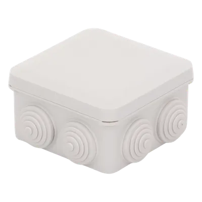 Caja de Derivación Estanca / 7 Glándulas de Goma / IP55 / 89 x 89 x 50 mm / -40 a 120°C / Protección EMI, imagen 5