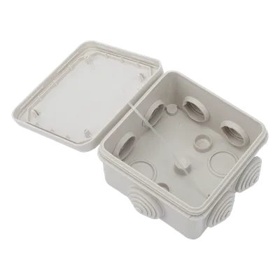 Caja de Derivación Estanca / 7 Glándulas de Goma / IP55 / 89 x 89 x 50 mm / -40 a 120°C / Protección EMI, imagen 6