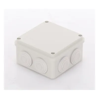 Caja de Derivación / 7 Glándulas Recortables / IP55 / -40 a 120°C / 100 x 100 x 54 mm (3.9 x 3.9 x 2.1 in), imagen 2