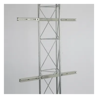 Soporte de Torre Universal / 30-80 cm Ancho / 50 kg Carga / 2.95 x 1.57 x 1.18 ft / Acero Inoxidable, imagen 6