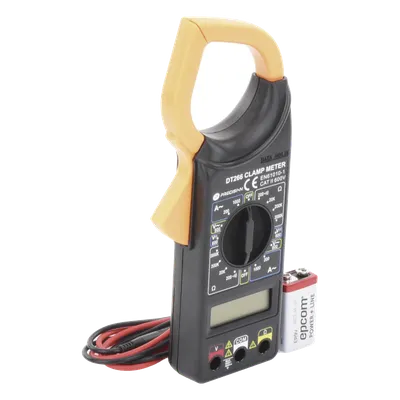 Multímetro Digital de Gancho / 600 V CA/CC / CAT II / 1000 A CA / Pinza 57 mm (2.09') / LCD 3-1/2 Dígitos, imagen 5
