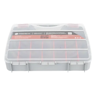 Caja Organizadora / 21 Divisiones Configurables / 38 x 31 x 7 cm (14.96 x 12.2 x 2.76 in) / Plástico de Alta Resistencia, imagen 3