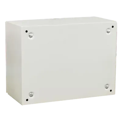 Gabinete de Acero IP66 / IK10 / 500 x 300 x 300 mm / Carga 45 kg / Placa Trasera Metálica / Cerradura con Llave, imagen 3