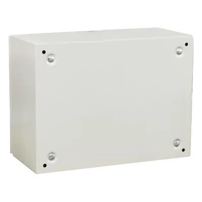 Gabinete de Acero / IP66 / IK10 / 400 x 300 x 300 mm / Carga 40 kg / Placa Trasera Metálica 2 mm / Cerradura con Llave, imagen 2