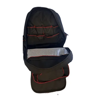 Mochila para Herramientas / 15 Bolsillos / 41x17.5x33 cm / 16.1x6.9x13.0 in / Poliéster 1680D Oxford, imagen 6