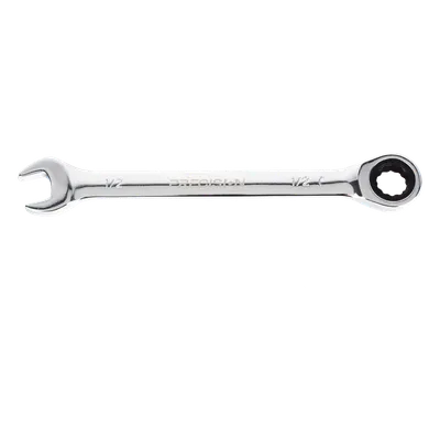Llave Combinada con Matraca / 1/2 Pulgada / Acero Cromo-Vanadio / Doble Función / Diseño Ergonómico, imagen 2
