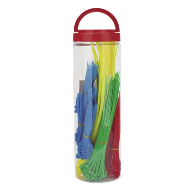 Kit de Cinchos Plásticos / 1000 Piezas / 4 Medidas / Resistente al Calor y Humedad, imagen 2