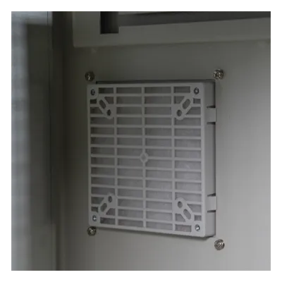 Gabinete de Acero para Exterior / IP55 / IK10 / Ventilación con Ventilador 110 VCA / 593 x 609 x 399 mm (1.95 x 2.0 x 1.31 ft) / Placa Trasera Galvanizada 550 x 565 mm, imagen 8