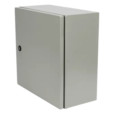 Gabinete IP66 / Acero IK10 / 400x400x200 mm / 15.7x15.7x7.9 in / Placa Trasera Galvanizada / Cerradura con Llave, imagen 2