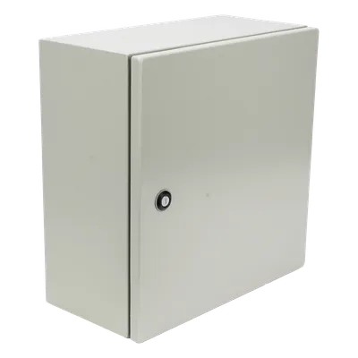 Gabinete IP66 / Acero IK10 / 400x400x200 mm / 15.7x15.7x7.9 in / Placa Trasera Galvanizada / Cerradura con Llave, imagen 3
